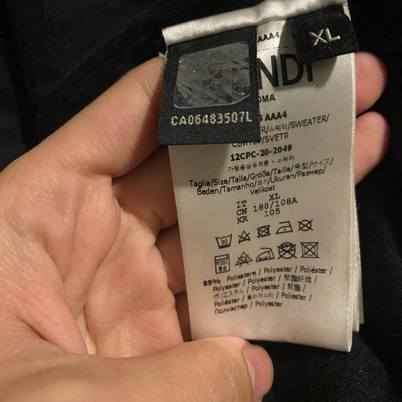 Men’s FENDI Jacket. Size XL. Brown - Picture 3 of 3